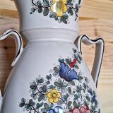 Italian earthenware vase