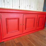 Low sideboard with 3 doors