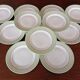 12 dessert plates Descotte Reboisson & Barranger (D.R.B.) Limoges