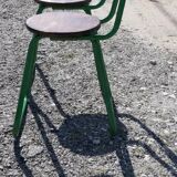 Pair of chair tubular design year 60
