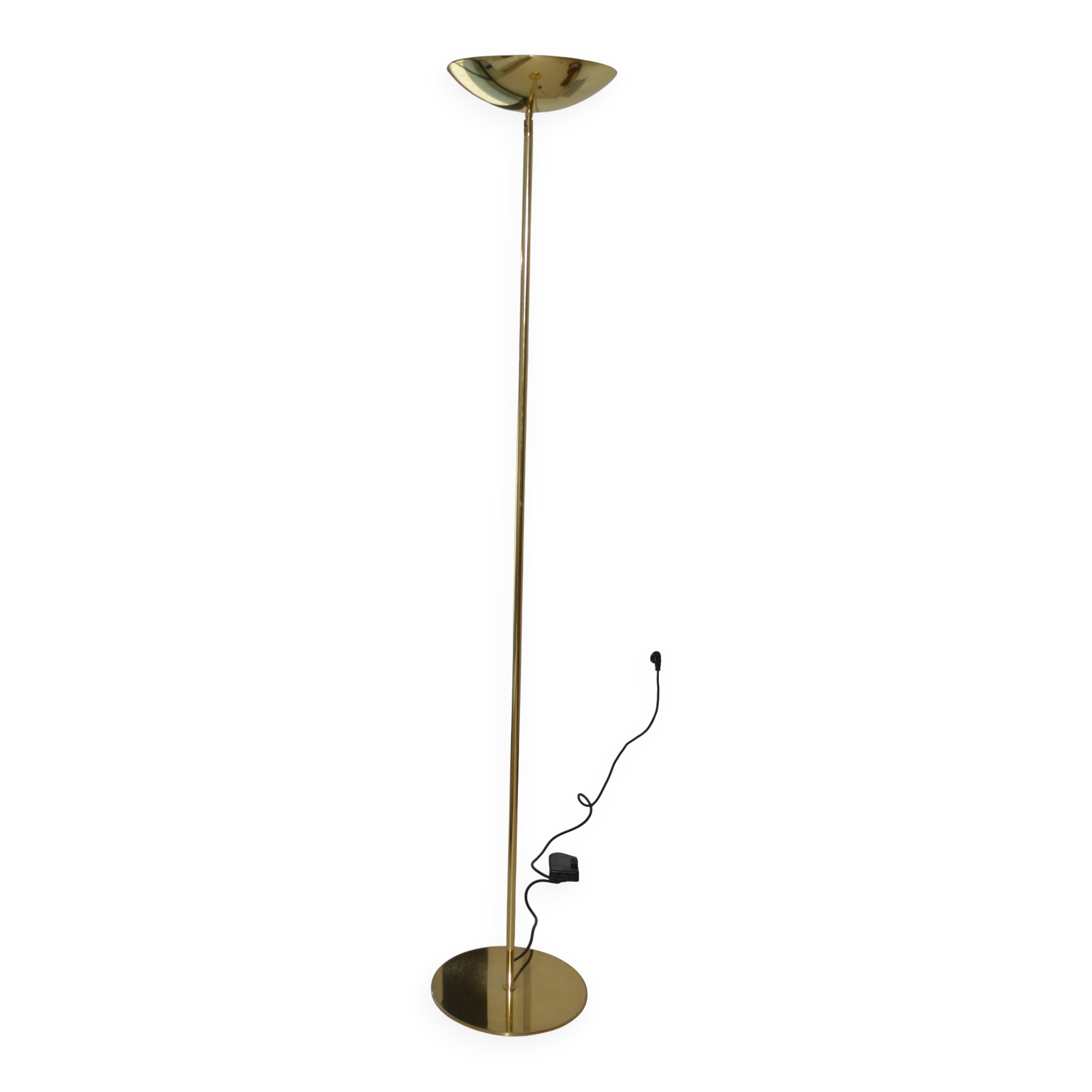 Magnificent halogen floor lamp by Holtkötter.