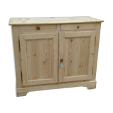 Parisian buffet in raw fir