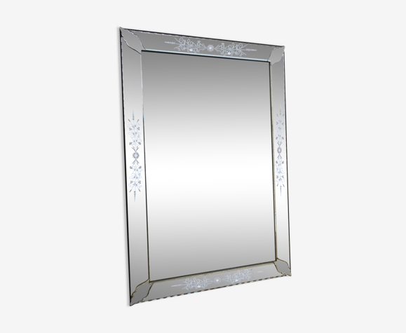 Miroir vénitien rectangulaire 132 x 90 cm | Selency