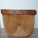 Wood and wicker pan