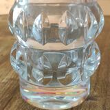 Large antique crystal decanter