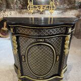 Boulle marquetry support furniture "net" from the Napoleonic III period