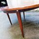 Table transformable en palissandre de rio 118cm