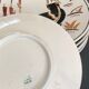 Assiettes kg luneville