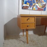 Vintage Ekawerk desk 50s Compass Feet
