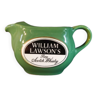 William Lawson's scotch Whisky advertising pitcher