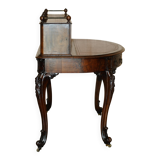 Demi-Lune Desk in Leather by Patrick Beakey Dublin circa 1850