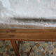 Banc de ferme merisier
