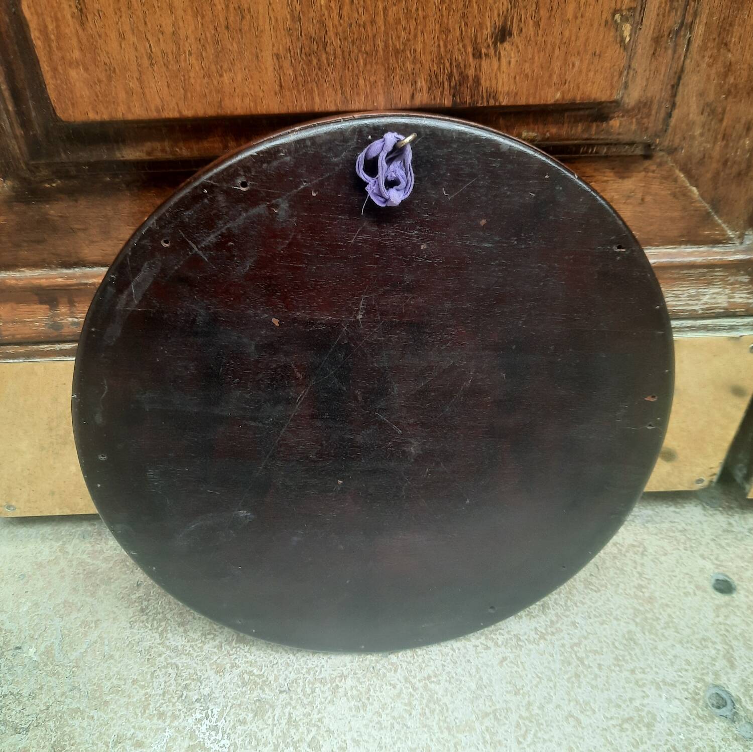 Miroir rond ancien