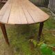 Old farm table in pine 3 meters