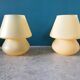 Pair of vintage bedside lamps