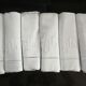 Lot de 6 serviettes anciennes brodées