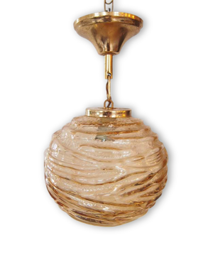 Suspension boule et laiton