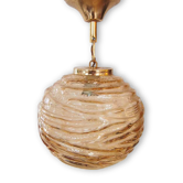 Suspension boule et laiton