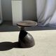 Sexy Neck - Solid wood (monoxyle) brown side table