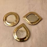 Trio Miroir Laiton
