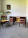 Bureau et sa chaise scandinave palissandre