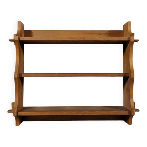 Étagère murale en pin