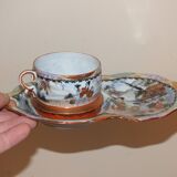 Duo of Japanese porcelain cups