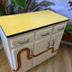 Buffet Mado vintage bottom rainbow