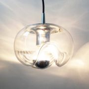 Petite ‘Futura’ pendant light by Koch & Lowy for Peill Putzler