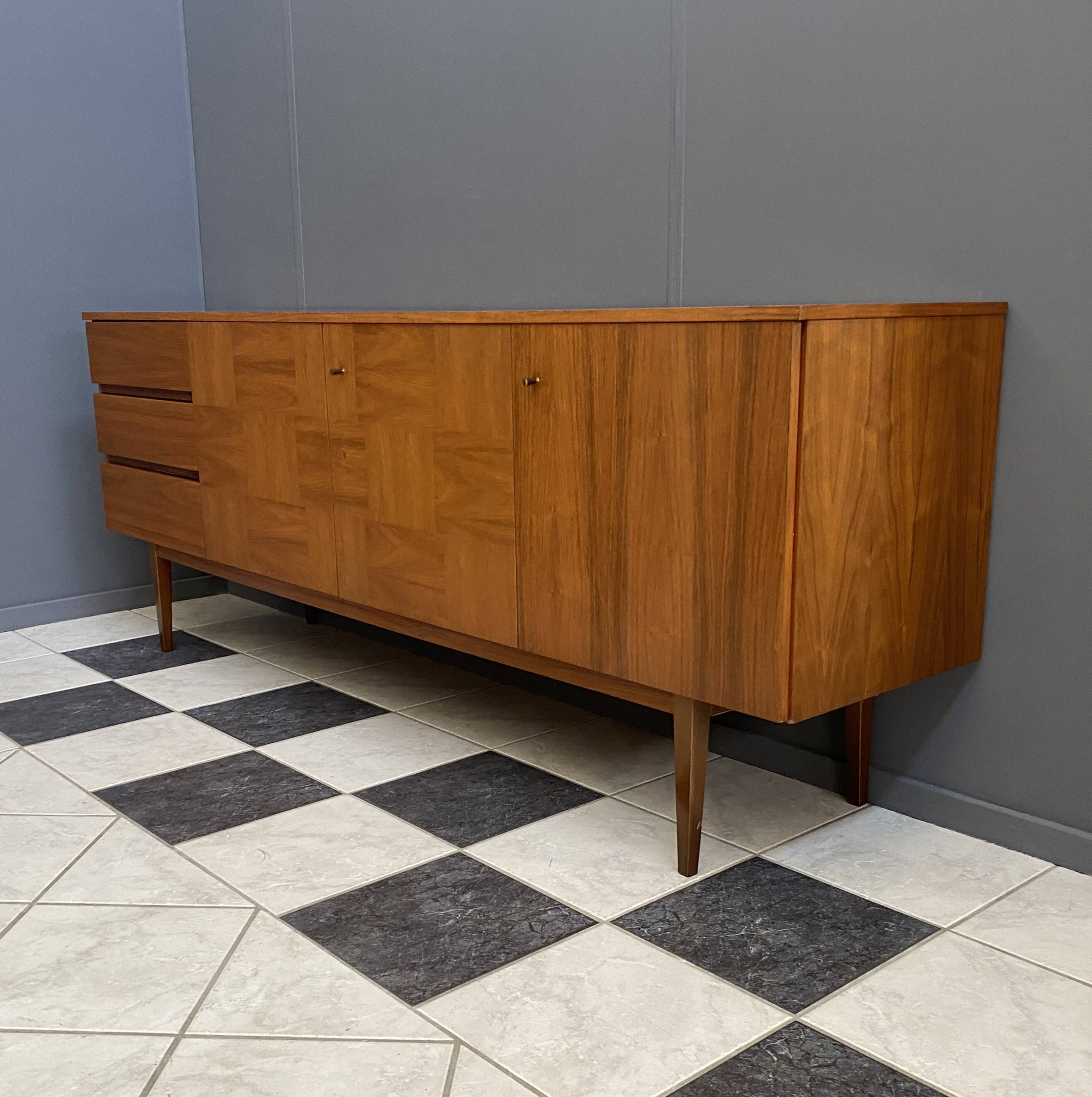 Large sideboard in rosewood 1960s