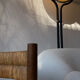 Paire chaise enfant paille design 1950/1960
