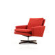 Fauteuil de salon danois pivotant du milieu du siècle