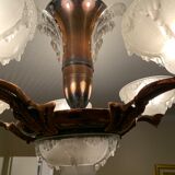 Lustre période Art Déco .Maison Ezan