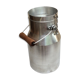 Ancien pot à lait aluminium poignée bois e.l.r alu