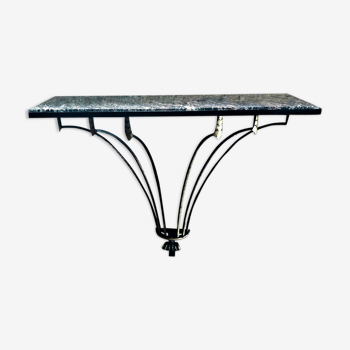 Forged iron console