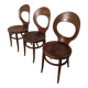 3 chaises bistrot Baumann modèle Mouette