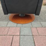 Luxury lusch vintage leather armchair