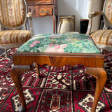 Tabouret en bois Chippendale XIXe