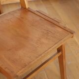 Set of 12 Scandinavian chairs compass feet