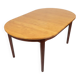 Scandinavian extendable dining table attributed to Hans Ehrlin for Tranås - 1980s
