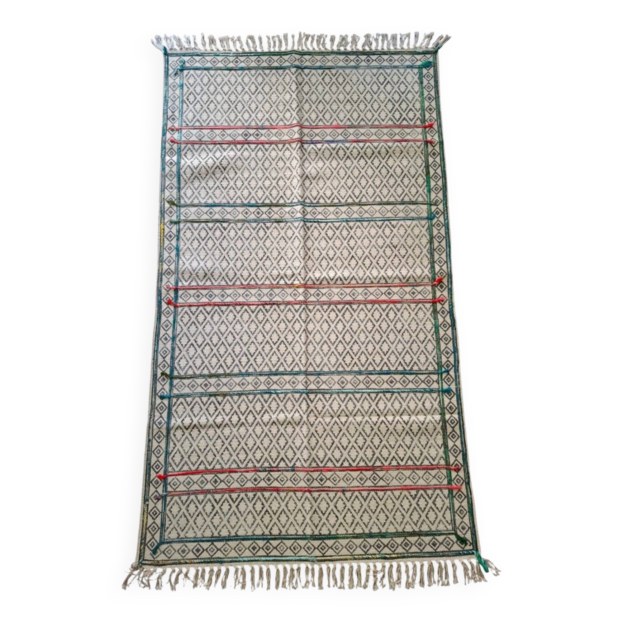 Tapis imprimé à la main