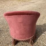 Pink toad chair