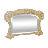 Brass mirror 85x62cm