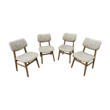 4 scandinavian chairs 1970