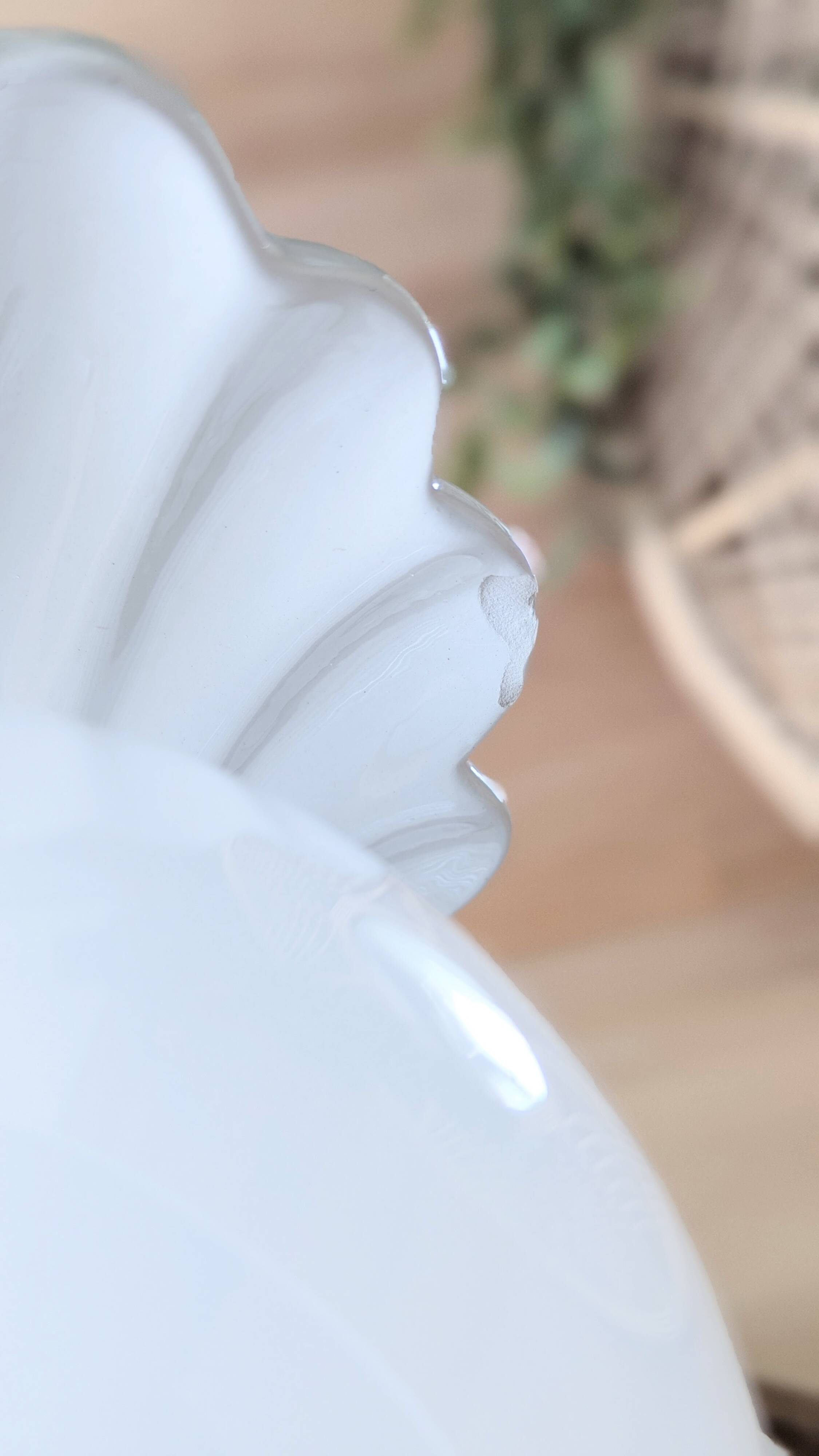 Lampe coquillage vintage