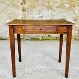Wooden farmhouse console, circa 40's/50's
