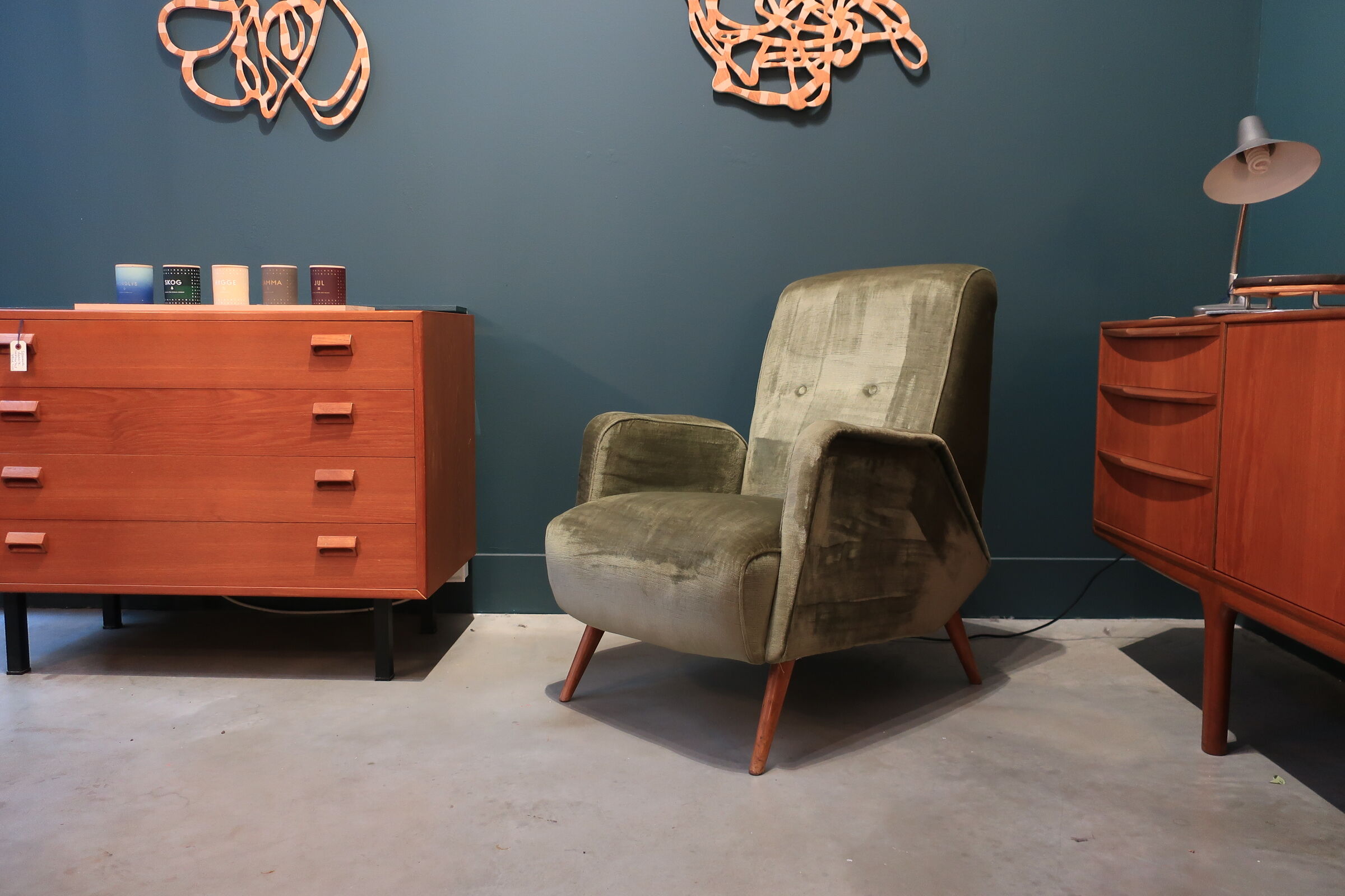 Italian armchair from the 50s