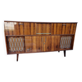 Vintage stereo bar cabinet