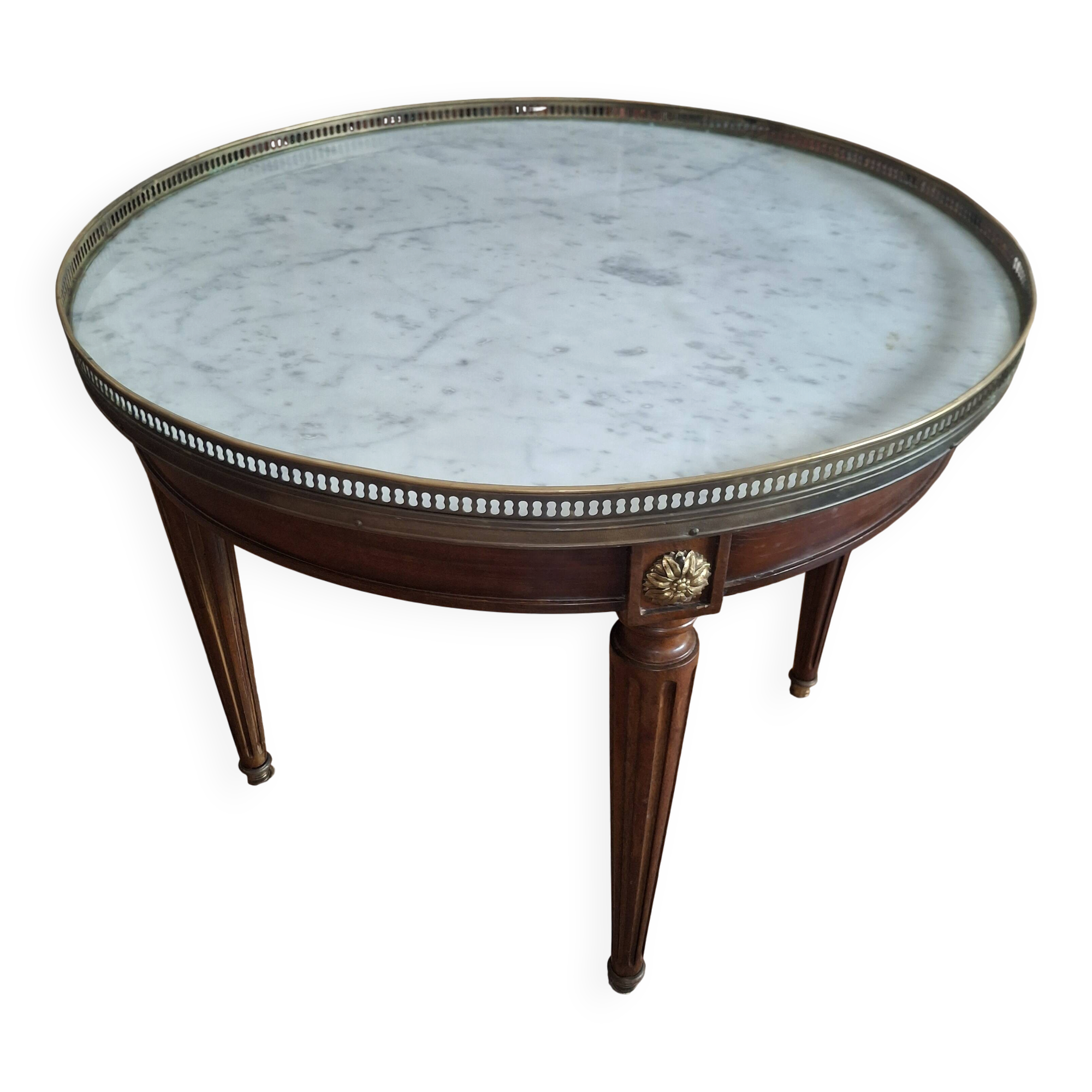 Louis XVI style bouillotte table.