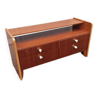 Vintage chest of drawers 2 doors 2 flaps
